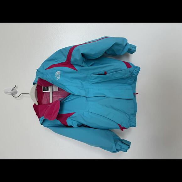 The North Face Other - The North Face Hyvant Toddler Rain Jacket - Retro Blue & Pink - Size 2T